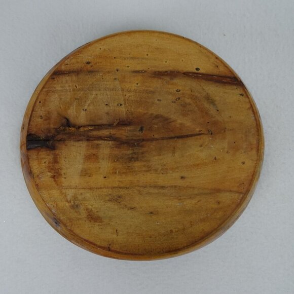 Live Edge Wood Bowl Footed Oval Hand Crafted Decor Fruit Candy 11" x 9" x 4.5" - Picture 10 of 14